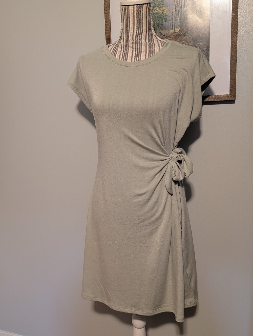 🏷️3/$8 Berkley Jensen Women Knot Front Dress Size Small